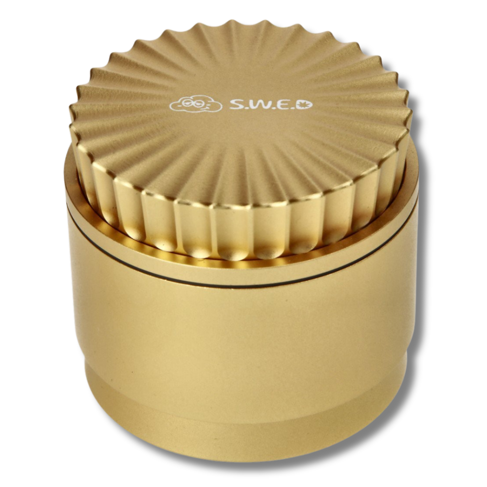 Grinder SWED Glide Series Pulse 1.0 – Grinder premium sans dents disponible sur CBD Garden