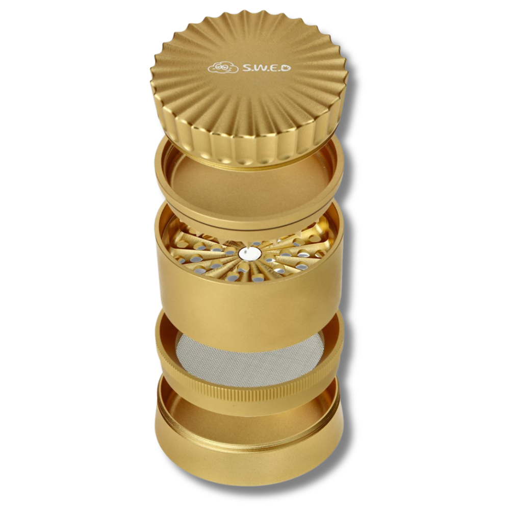 Grinder SWED Glide Series Pulse 1.0 – Grinder premium sans dents disponible sur CBD Garden