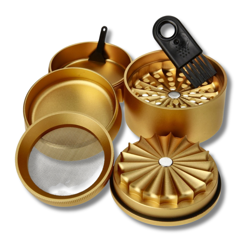 Grinder SWED Glide Series Pulse 1.0 – Grinder premium sans dents disponible sur CBD Garden