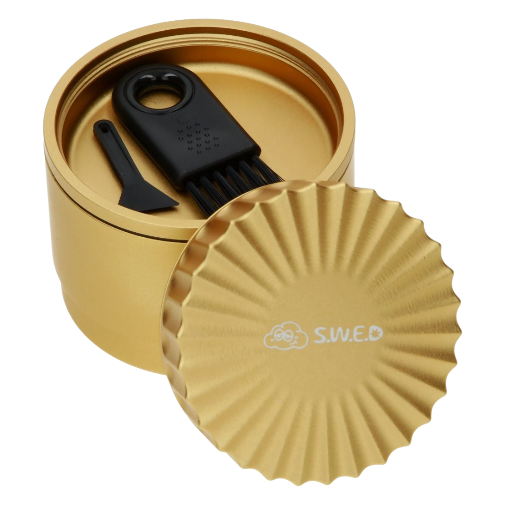 Grinder SWED Glide Series Pulse 1.0 – Grinder premium sans dents disponible sur CBD Garden