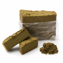 Résine Mousseux CBC – la Résine de CBD puissante au goût exceptionnel et à la texture mousseuse, disponible sur CBD Garden.