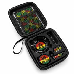 Mallette Set Hemp premium disponible sur CBD GARDEN, boutique spécialisée en CBD et accessoires fumeurs modernes.