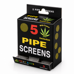 Pipe Screens lot de 5 disponibles sur CBD GARDEN, boutique spécialisée en CBD et accessoires fumeurs premium.