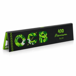 OCB Feuilles à rouler 420 Edition x32 disponibles sur CBD GARDEN, boutique spécialisée en CBD et accessoires fumeurs premium.