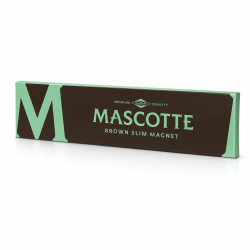 MASCOTTE Brown Slim Rolling Paper disponibles sur CBD GARDEN, boutique spécialisée en CBD et accessoires fumeurs premium.