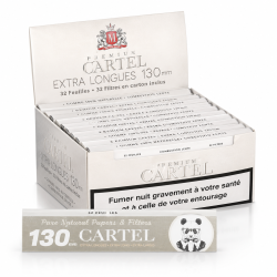 CARTEL Feuille Blanche Extra Longues + Tips