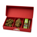 Coffret High CBD GARDEN avec Pre Roll THP420, Fleur de CBD Donny Burger et Fleur de CBD Snow White premium