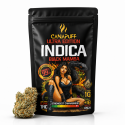 Fleur de CBD Black Mamba Ultra Edition Canapuff premium Indica disponible chez CBD Garden