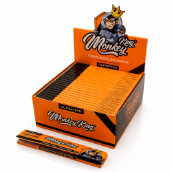 MONKEY KING Feuilles Ultra Fines premium pour Fleur de CBD et Résine de CBD