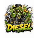 Fleur de CBD Diesel puissante premium CBD Garden