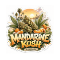 Fleur de CBD Mandarine Kush CBD Garden au goût fruité mandarine, Fleur de CBD puissante et naturelle