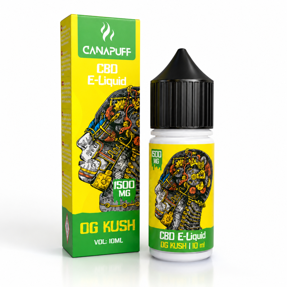 CANAPUFF E-liquide CBD 10ml 1500mg