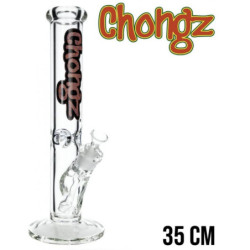 Bang en verre droit CHONGZ Bully 35 cm