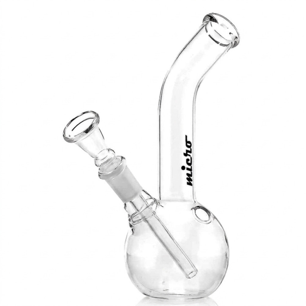Bang en verre Street 18 cm transparent