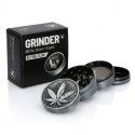 Grinder métal FIRE FLOW 50 mm 4 parties gris foncé