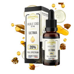 HUILE DE CBD ULTIMA FULL SPECTRUM  20% - GREENEO