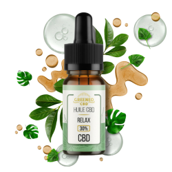 HUILE DE CBD RELAX - GREENEO