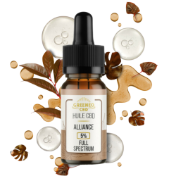 HUILE DE CBD FULL SPECTRUM ALLIANCE - GREENEO