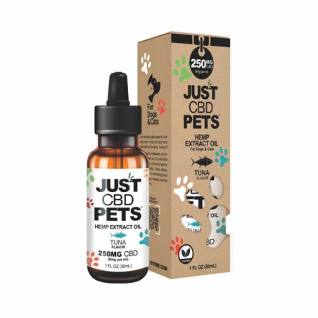 Huile de CBD pour Chien et Chat  Goût Thon - Just CBD