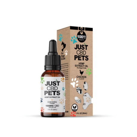 Huile de CBD pour Chien et Chat  Goût Poulet - Just CBD