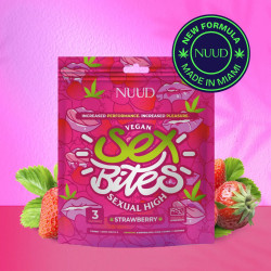 Sex Bites – Gummies Aphrodisiaques Femme – 60 mg NUUD