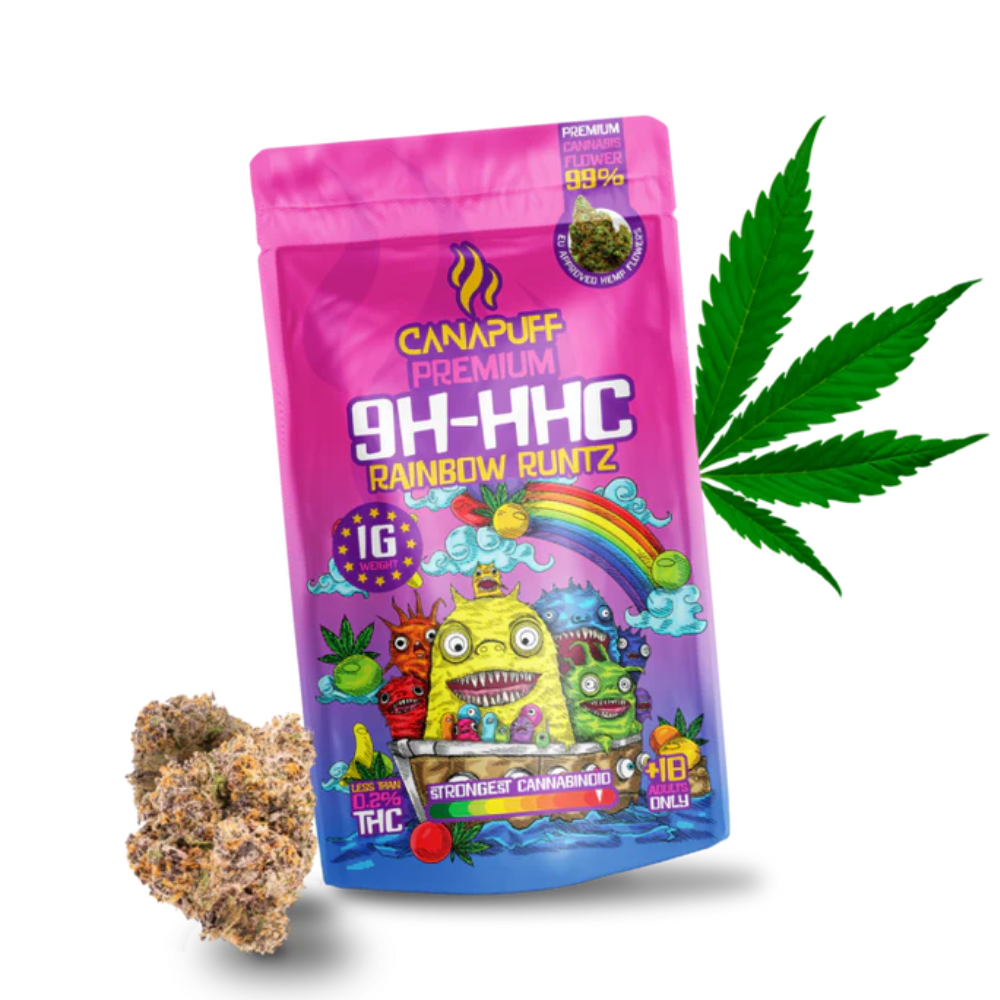 Fleur 9H-HHC 99% Rainbow Runtz Canapuff CBD Garden