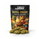 Fleur Royal Dwarf Delta-10 THC 50% dense et résineuse
