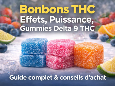 Bonbons au THC : Effets, Puissance, Conseils et Guide Complet